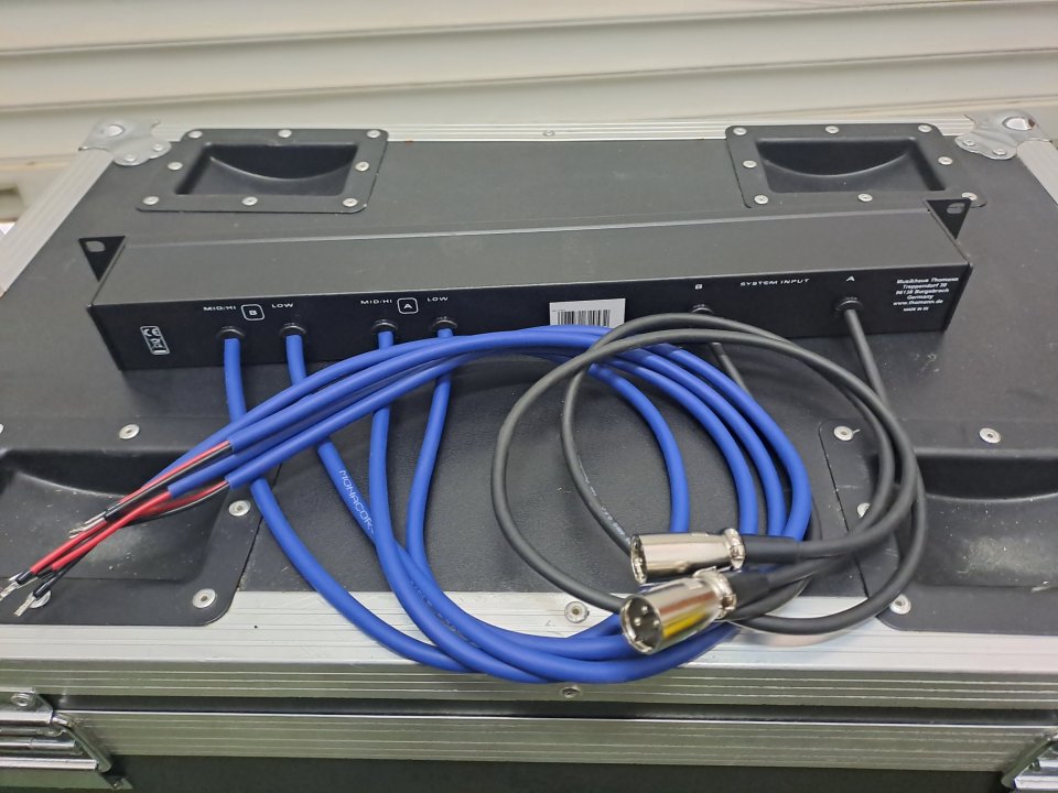 Panel Conectores XLR & Speakon Thomann PSD Nuevo
