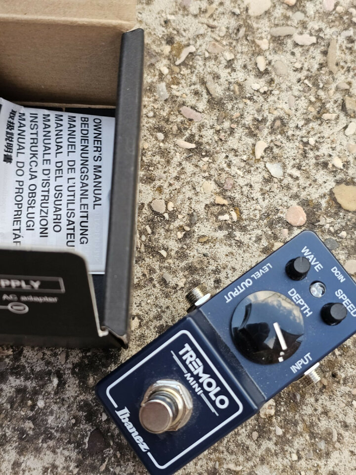 Ibanez TRMINI Tremoro Pedal Efectos