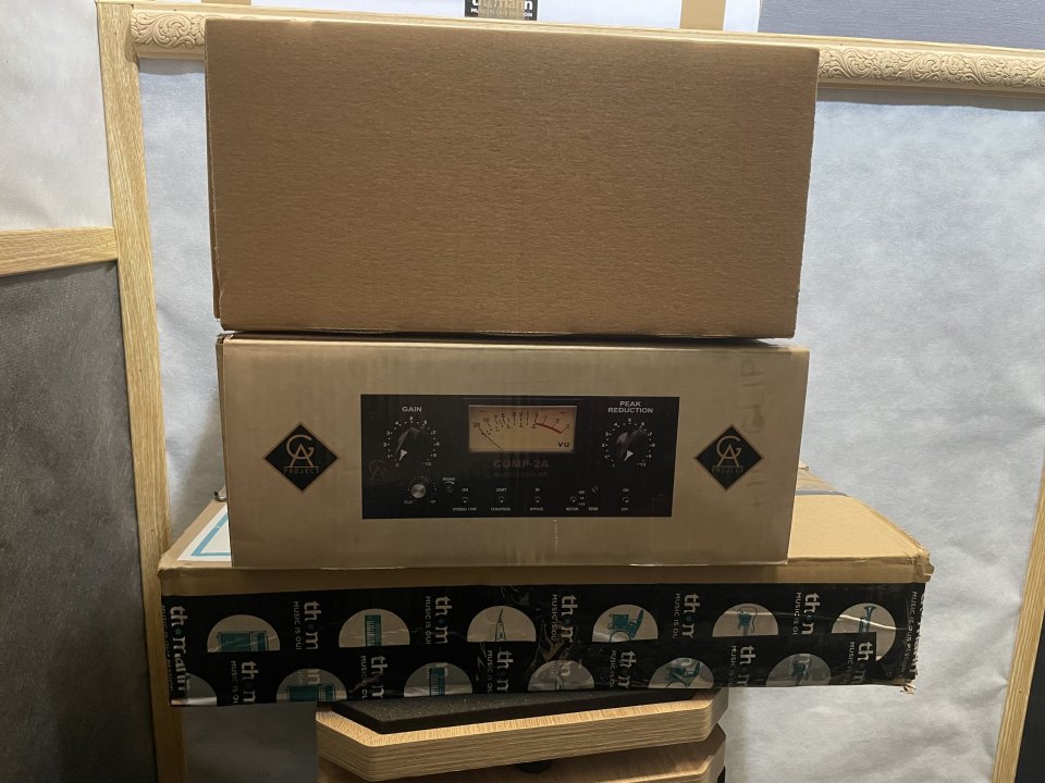 Golden Age Comp 2A + Rack