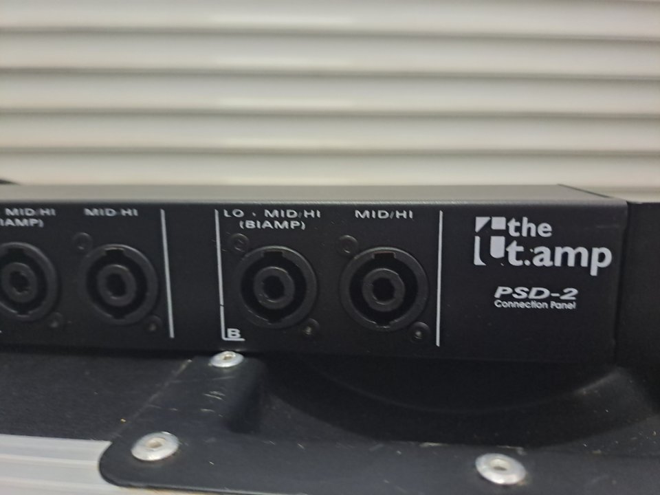 Panel Conectores XLR & Speakon Thomann PSD Nuevo