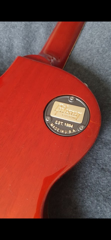 Placa Trasera Gibson Custom