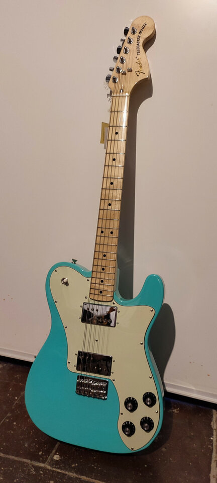 Fender Made in Japan  Limited Edition Traditional 70s Tele Deluxe MN Sea Foam Green