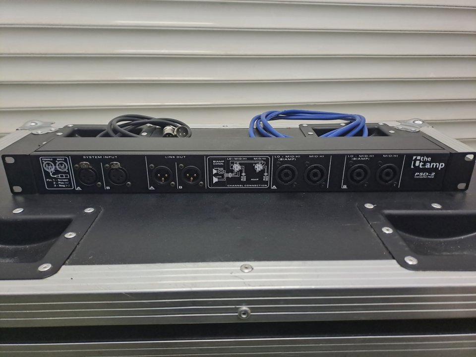 Panel Conectores XLR & Speakon Thomann PSD Nuevo