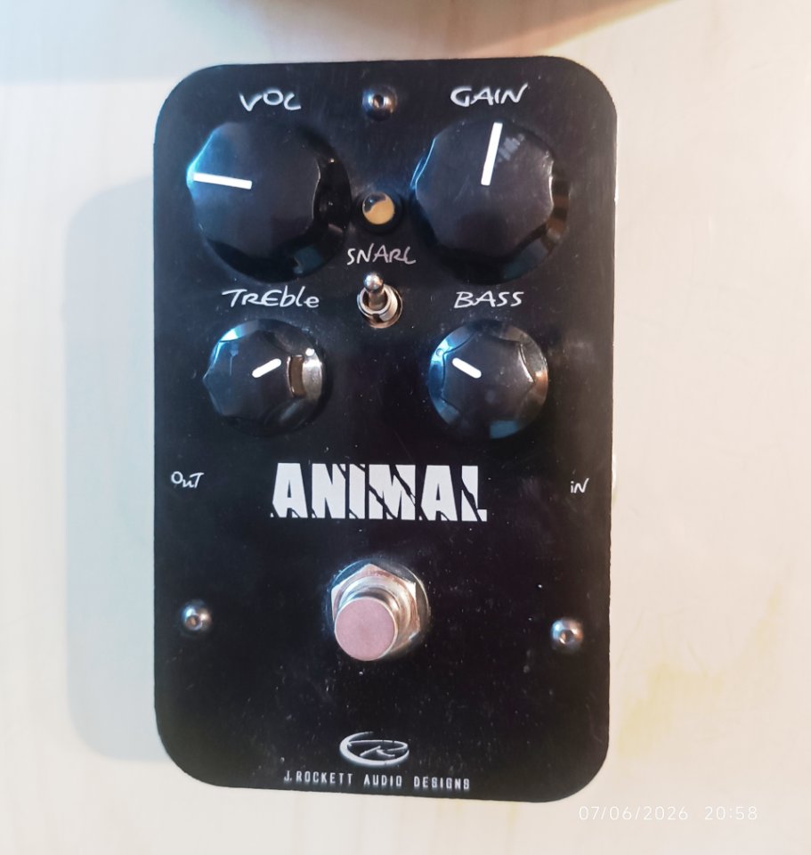 Animal Rockett V1 NUEVO cambio por tubescreamer de segunda mano · Foto 1 de 2 · Madrid · 130 €
