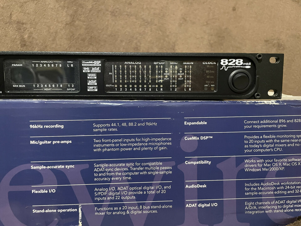 MOTU 828MkII Firewire