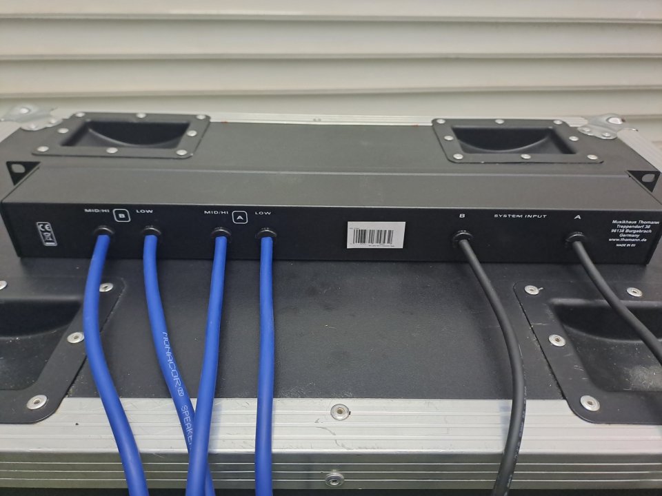 Panel Conectores XLR & Speakon Thomann PSD Nuevo