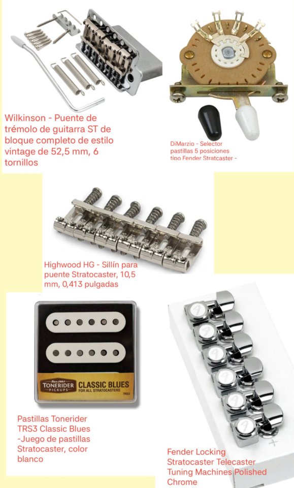 Stratocaster Partcaster