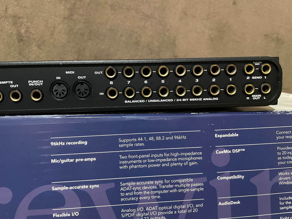 MOTU 828MkII Firewire