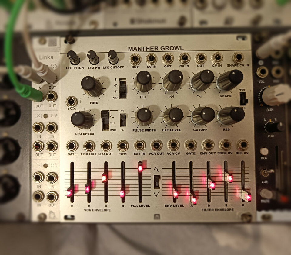 Malekko Manther growl Modular synth VCO