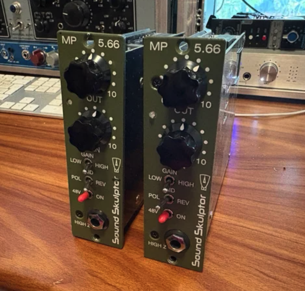 Rack BAE serie 500 y previos Sound Skulptor