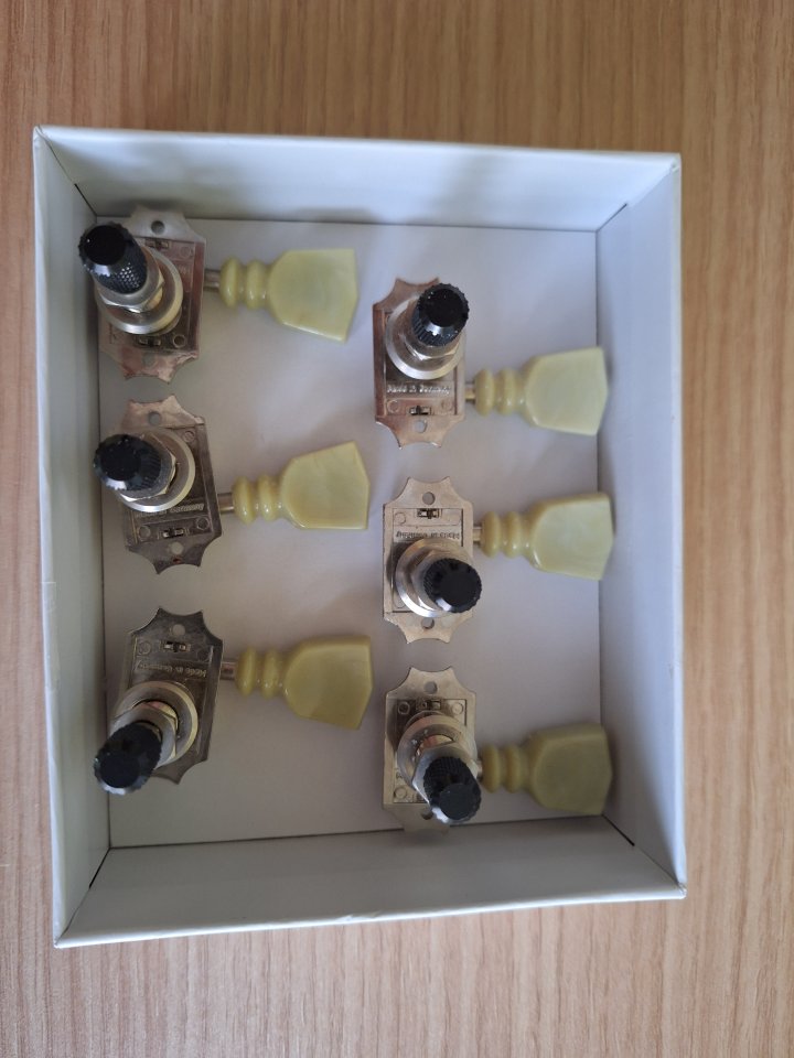 Clavijero Schaller de bloqueo para pala Gibson 3+3 (envío incluido)