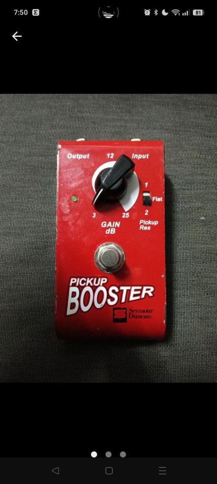 Seymour Duncan Pickup booster de segunda mano · Foto 1 de 3 · Las Palmas · 60 €