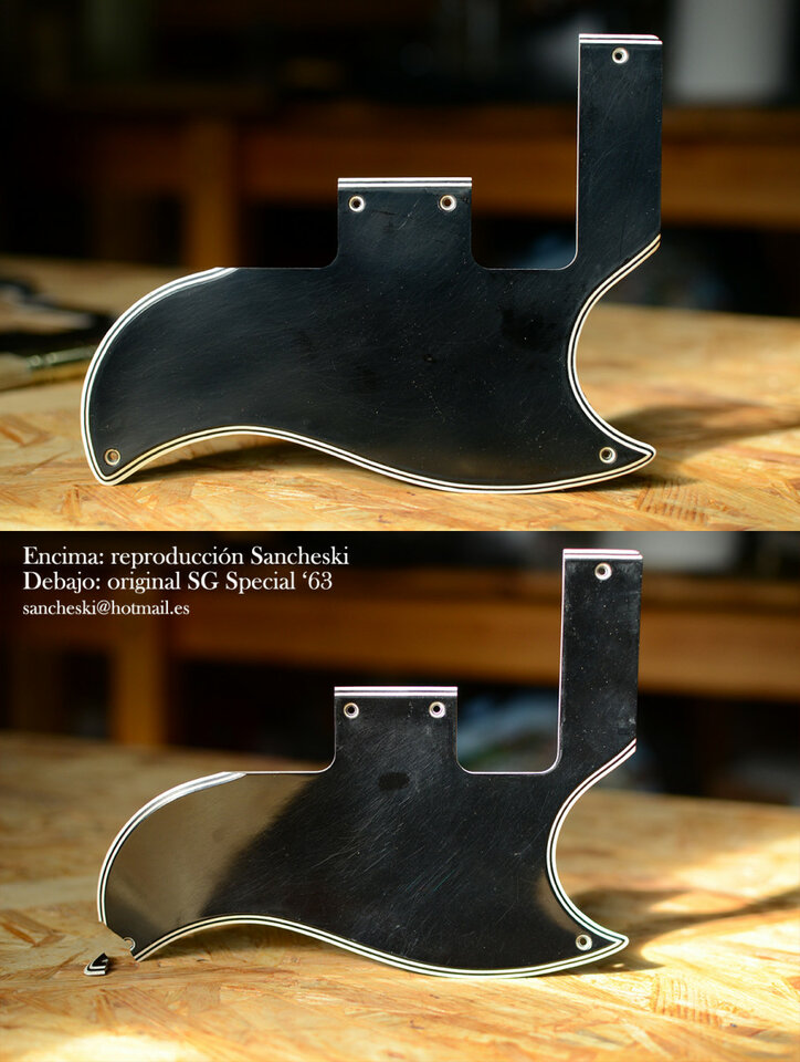 Golpeadores personalizados y reproducciones de Gibson vintage