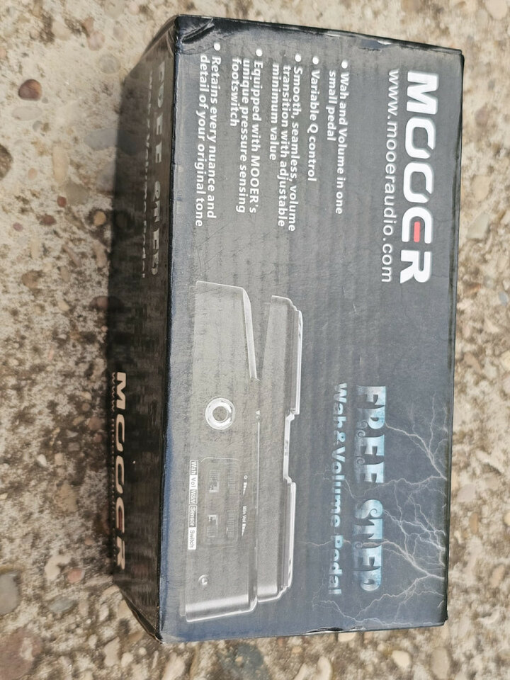 Pedal Mooer Wah & Volumen