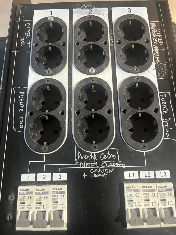 Distribuidor de corriente SPANN LIGHT de 32A. de segunda mano · Foto 5 de 6 · Murcia · 150 €