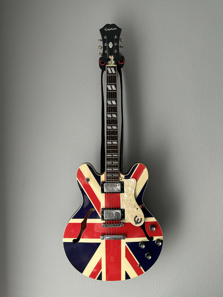 Epiphone Supernova Union Jack Noel Gallagher Signature (Oasis)