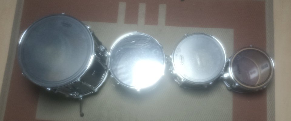 Batería PREMIER de los años 90