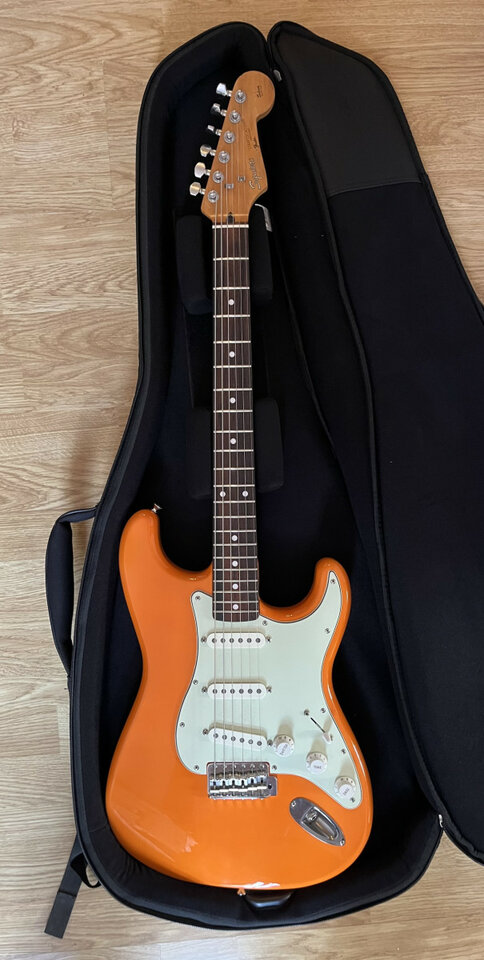 Squier Stratocaster Silver Series japan MIJ + Lollar