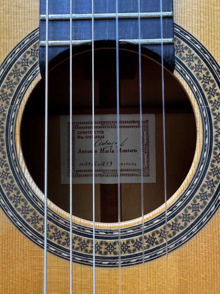 Guitarra flamenca Antonio Marín Montero