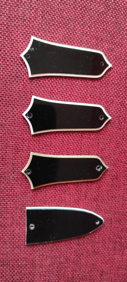 Truss rod covers vintage Tokai ´1980-81
