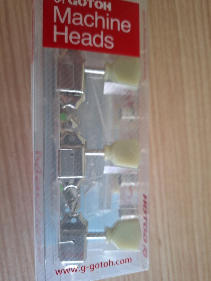 Clavijero Gotoh bloqueo Magnum 3+3 para SG o Les Paul (NUEVO) Env.incluido
