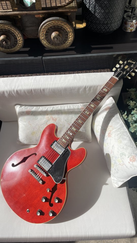Gibson ES-335 1963 Murphy Lab M2M Cherry Authentic Aged