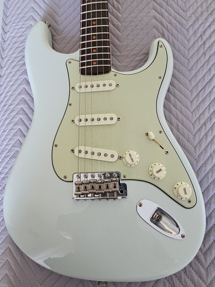 Fender Stratocaster American Vintage '59 - Edición limitada Faded Sonic Blue de segunda mano · Foto 7 de 9 · Barcelona · 1900 €