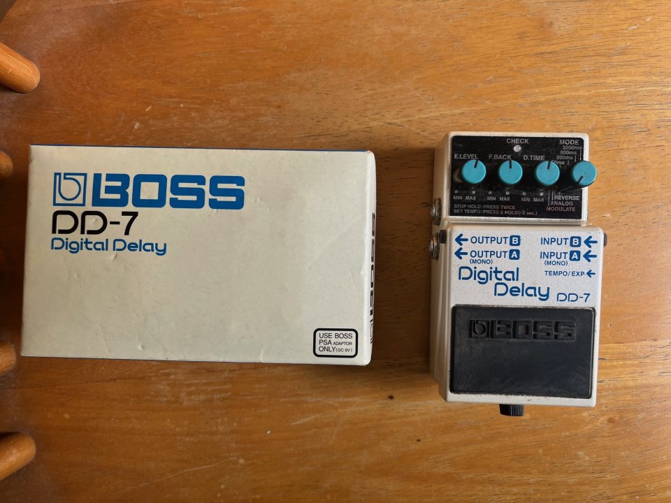 Pedal delay Boss DD7 de segunda mano · Foto 1 de 5 · Illes Balears · 95 €