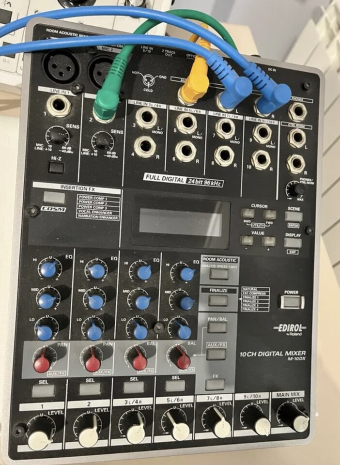 Edirol M-10DX Mesa mezclas