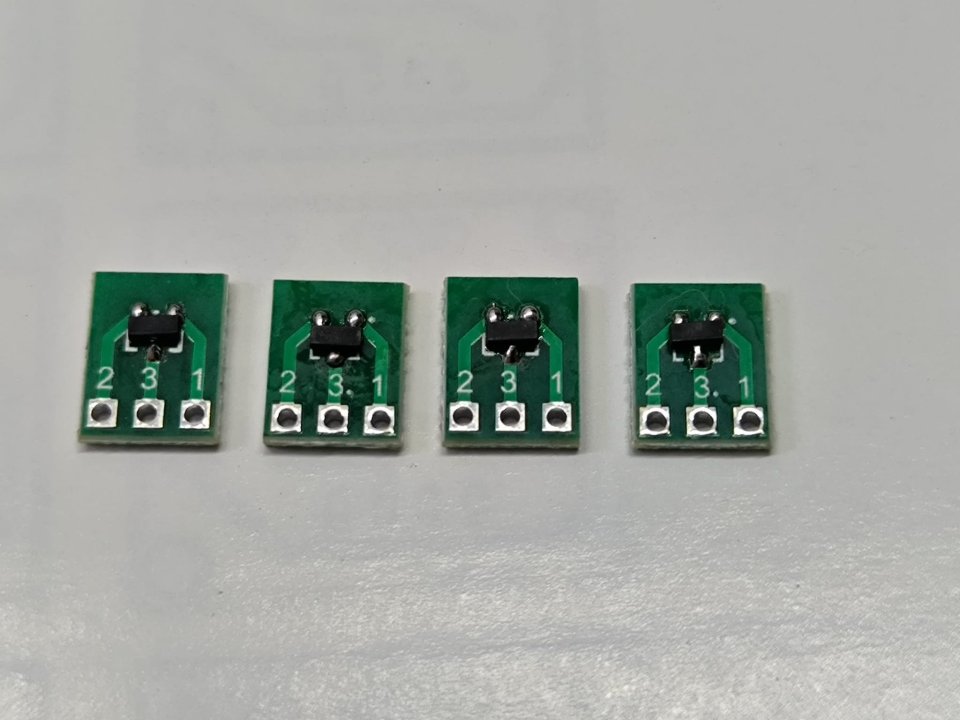 4x jfet 2sk208-gr matcheados