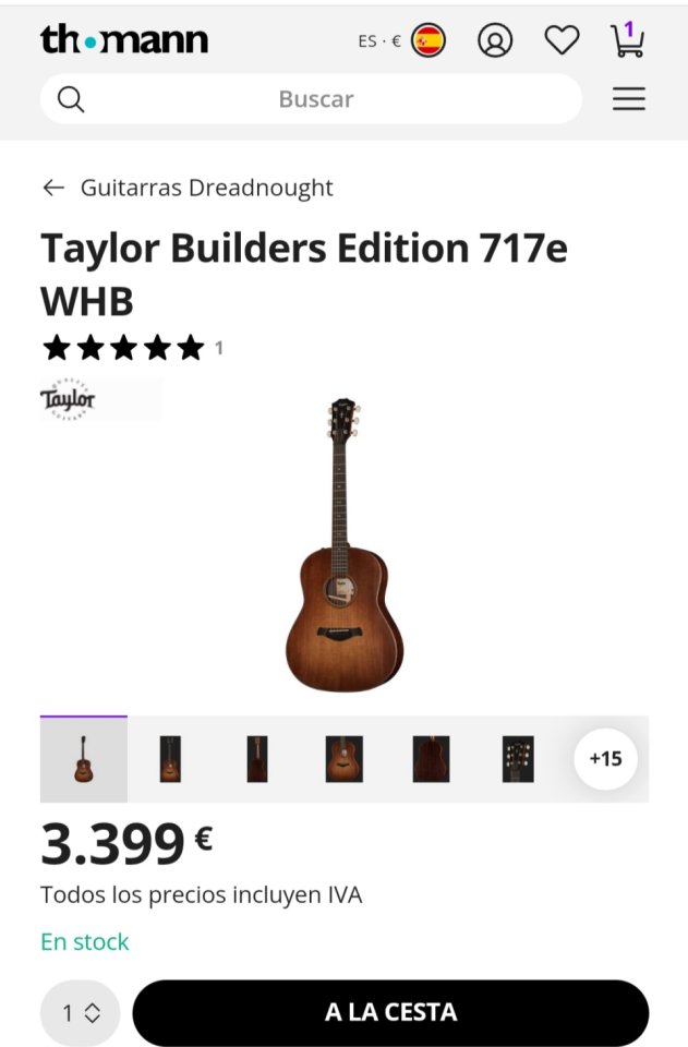 Taylor 717e builder's edition