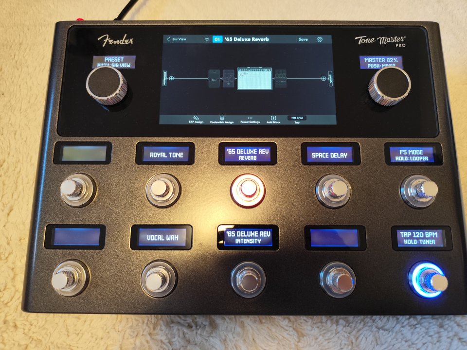 Fender Tone Master Pro (Impecable, con caja, accesorios y soporte 3D) de segunda mano · Foto 8 de 10 · A Coruña · 1100 €