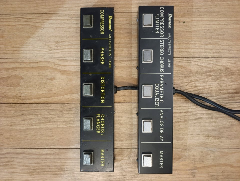 Ibanez UE-400 & UE-405 Vintage analog Multi-FX