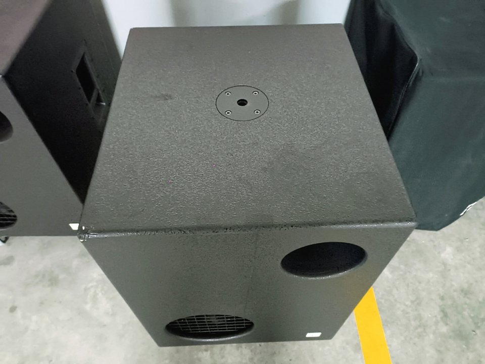 Pareja De Subwoofer Activos The Box Ta18 de 1000w