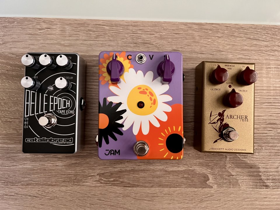 Pack de 3 pedales - Retrovibe, Belle Epoch y Archer Ikon de segunda mano · Foto 1 de 5 · Guadalajara · 550 €
