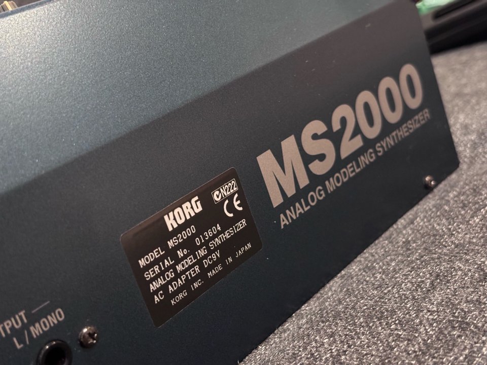 KORG MS-2000 de segunda mano · Foto 8 de 8 · A Coruña · 500 €