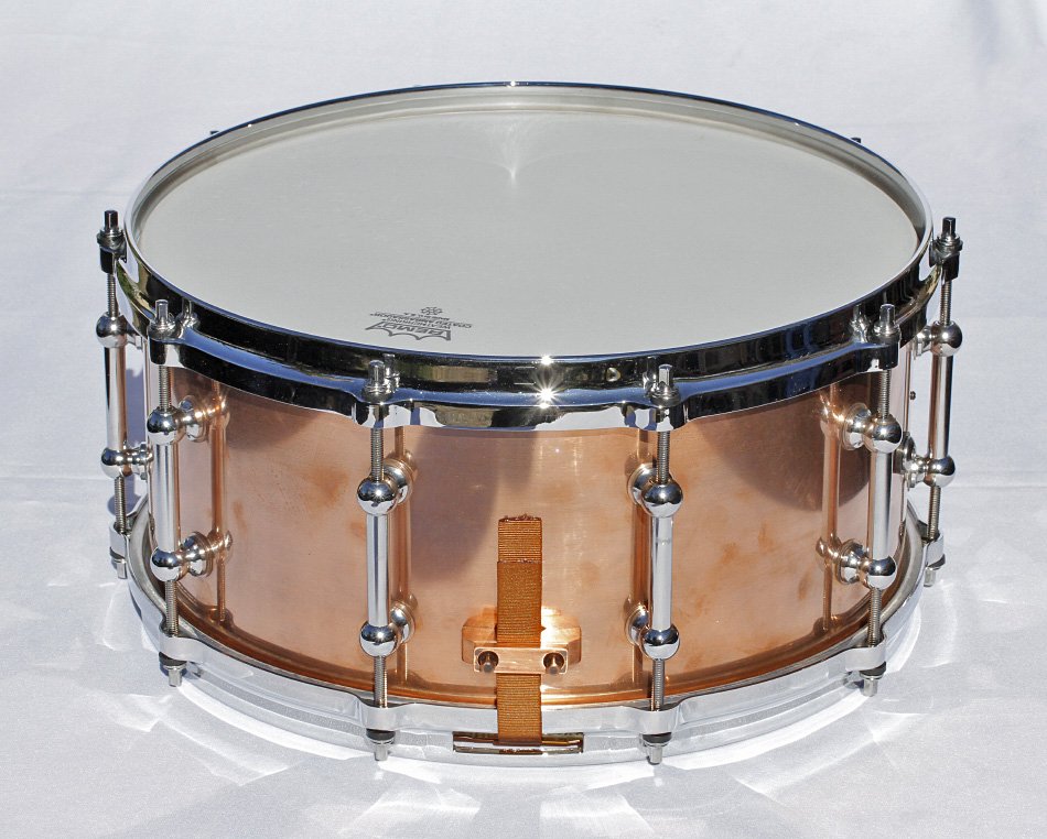 Caja de 14"x6,5" con casco de cobre y aros die cast de segunda mano · Foto 7 de 10 · Segovia · 350 €