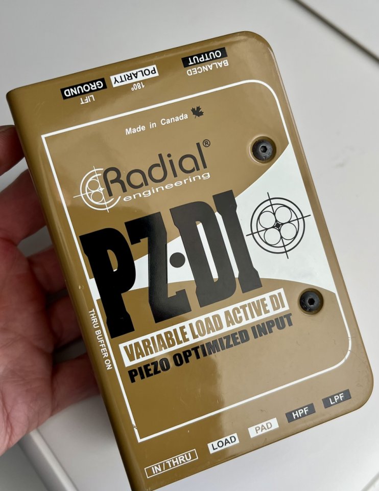 Caja DI Activa Radial Engineering PZ-DI