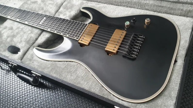 Cambio por Bajo-Guitarra ESP E-II HRF NT-8 Negra de segunda mano · Foto 5 de 7 · Cáceres