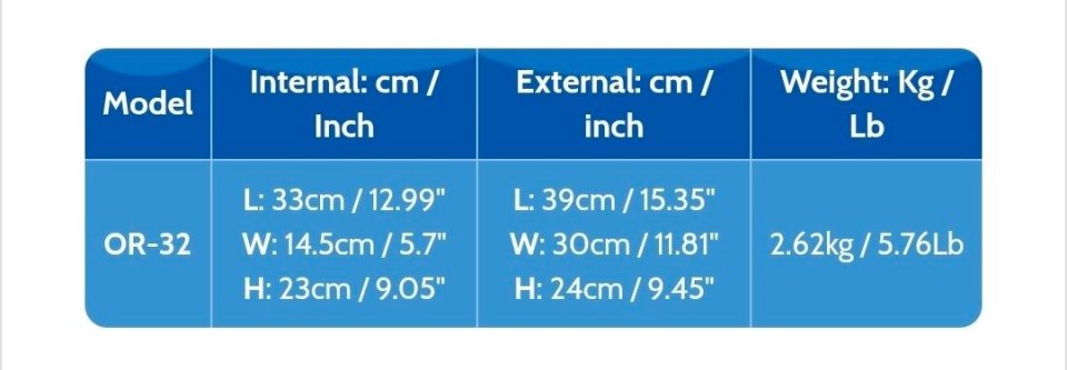 Orca Bags OR-32 - Bolsa de sonido