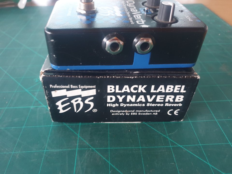 Pedal Reverb Dynaverb EBS de segunda mano · Foto 3 de 8 · Barcelona · 100 €