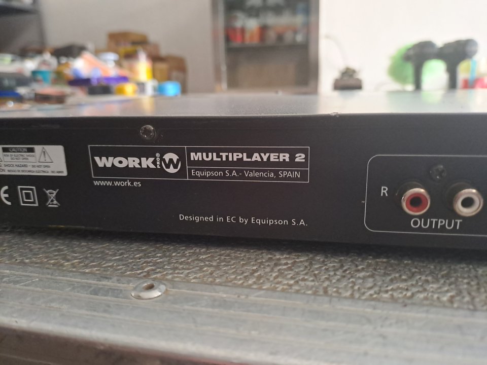 Reproductor CD USB SD Work Multiplayer 2