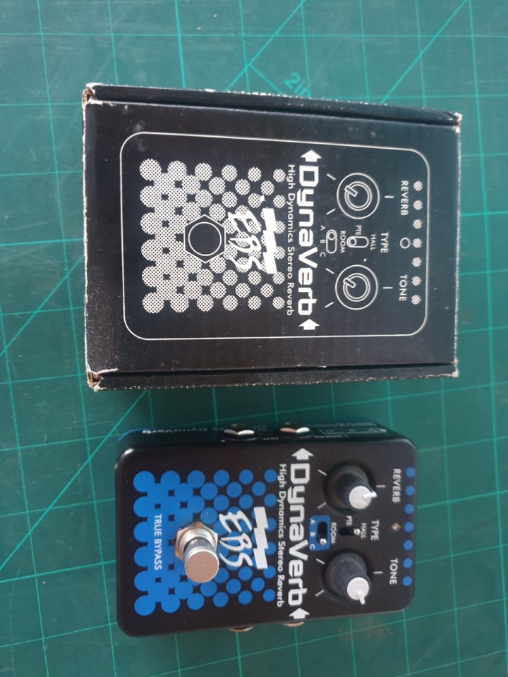 Pedal Reverb Dynaverb EBS de segunda mano · Foto 8 de 8 · Barcelona · 100 €