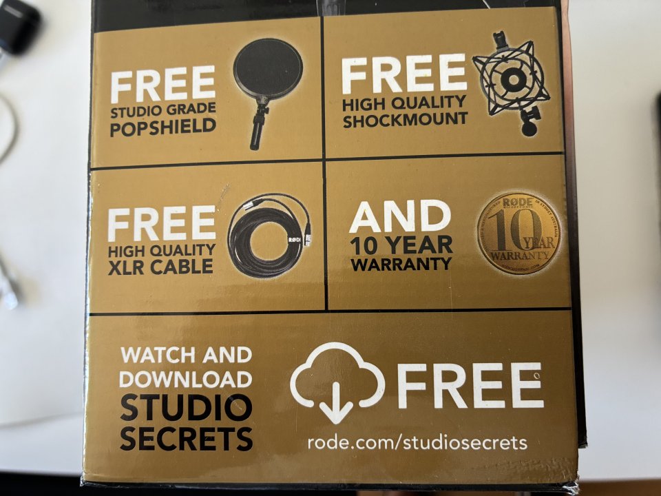 Micro RØDE NT1-A de segunda mano · Foto 9 de 10 · Madrid · 100 €