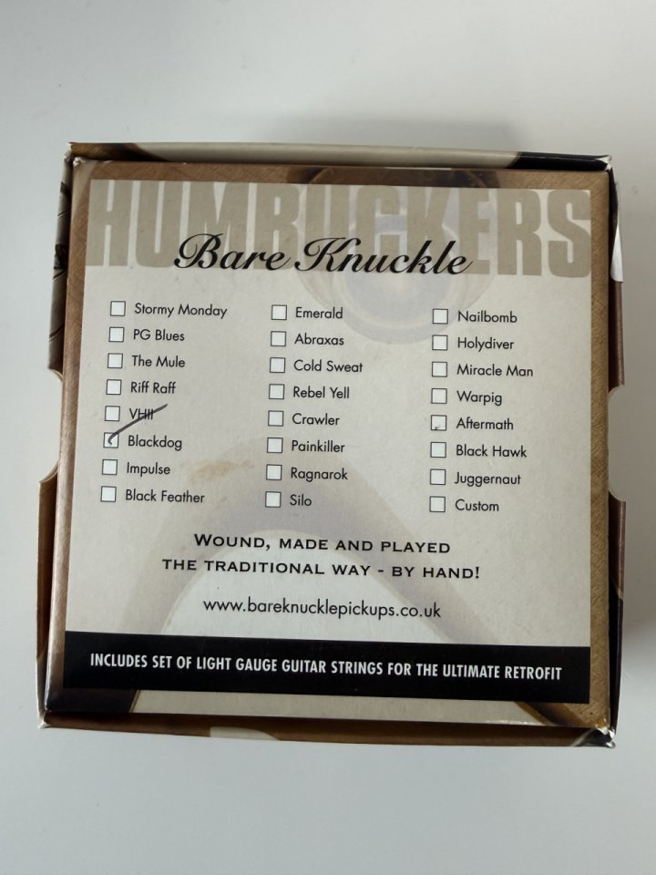 Pastilla BareKnuckle Black Dog Puente