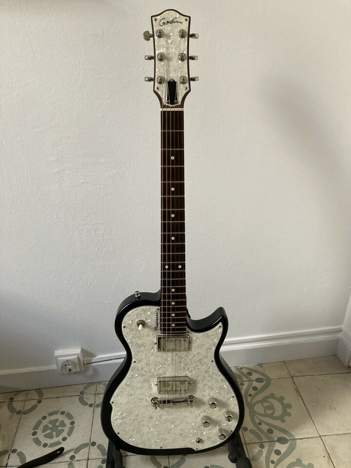 Guitarra Godin Radiator Bourbon Burst (modelo actual)