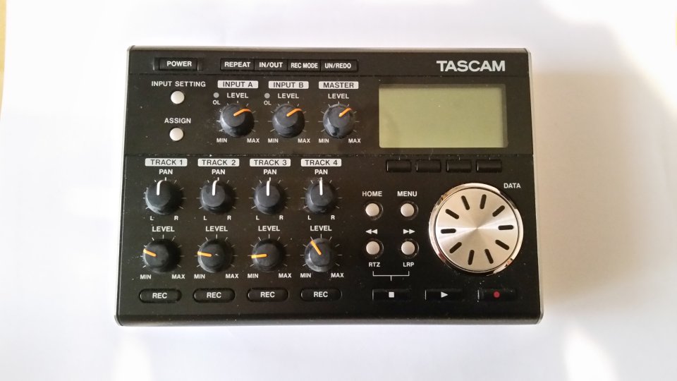 Grabadora Tascam DP-004, envío incluido