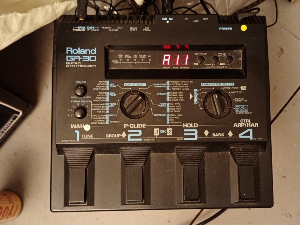 Roland GR30 sinte para guitarra