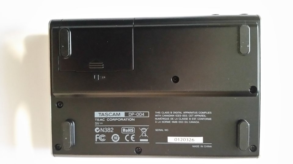 Grabadora Tascam DP-004, envío incluido