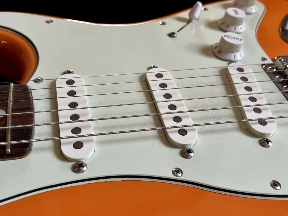 Squier Stratocaster Silver Series japan MIJ + Lollar